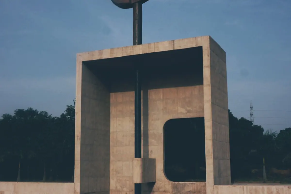 Open Hand Monument in Chandigarh