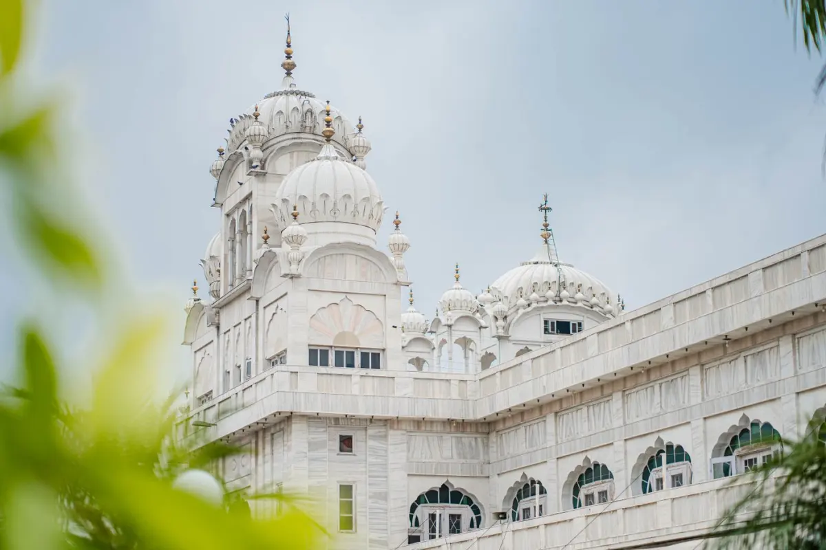 White temple in Ludhiana