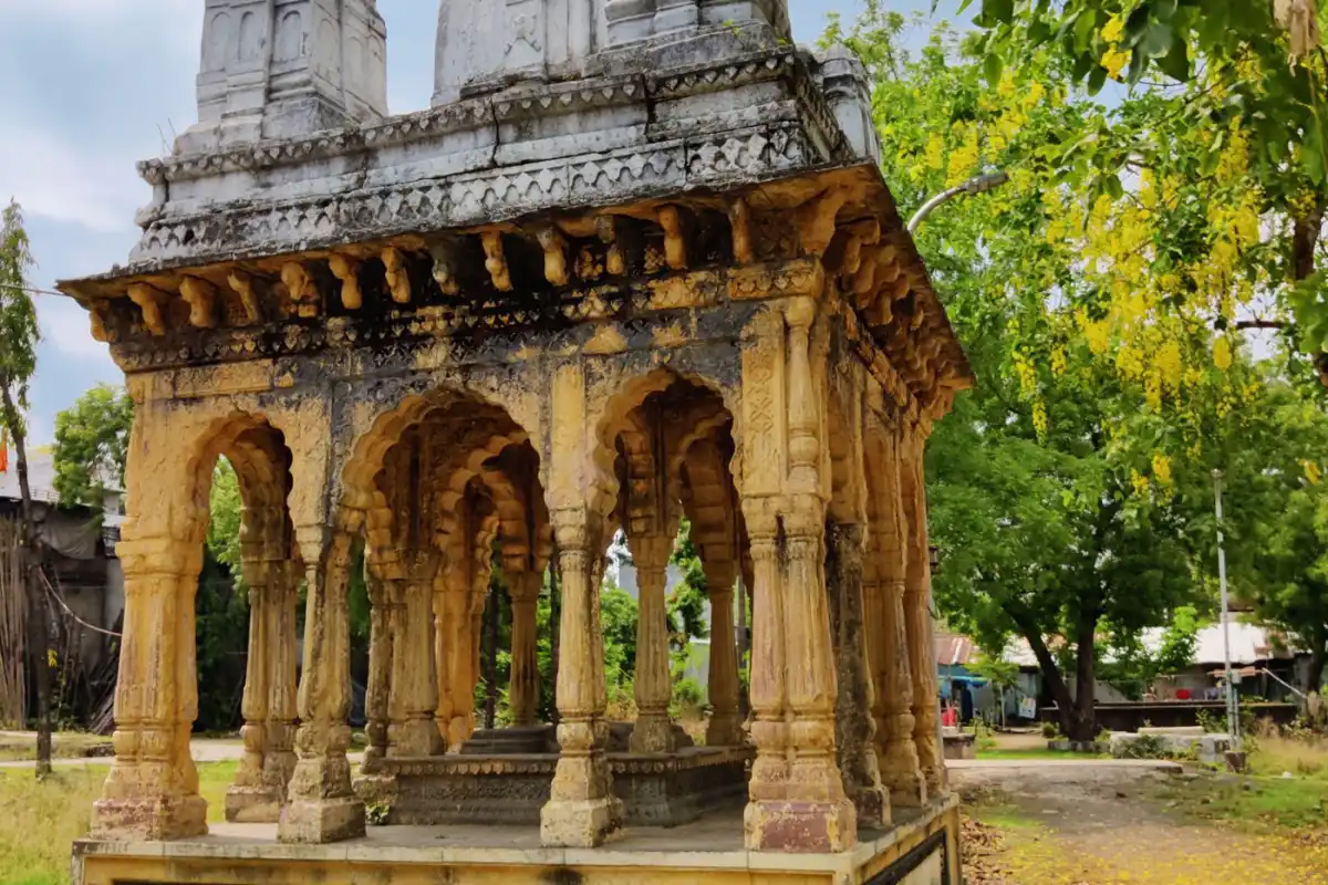 Stone pavilion in Nagpur